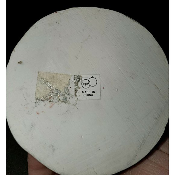 VTG Dept 56 Santa St. Nick figurine 5" tall EUC one spot on belt is white - Picture 4 of 5